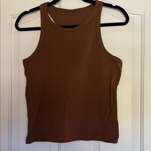 lululemon athletica Brown Tank Top